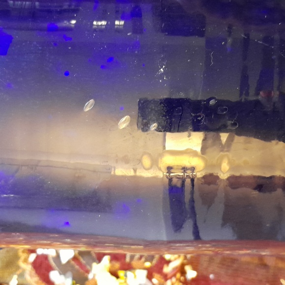 🌺NAVY PITCHER w/LIGHT BLUE Handle - Picture 6 of 6